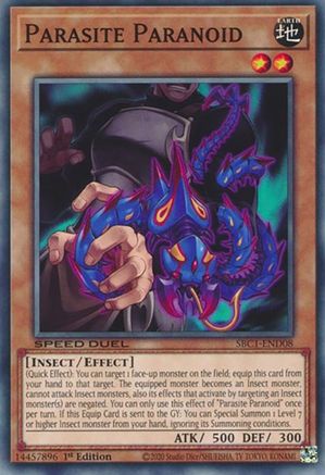Parasite Paranoid (Common) (SBC1-END08) - Speed Duel: Streets of Battle City 1st Edition