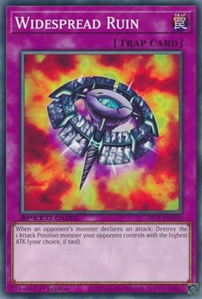 Widespread Ruin (Common) (SBC1-END20) - Speed Duel: Streets of Battle City 1st Edition
