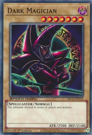 Dark Magician (G) (Common) (SBC1-ENG10) - Speed Duel: Streets of Battle City 1st Edition