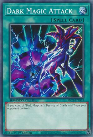 Dark Magic Attack (Common) (SBC1-ENG15) - Speed Duel: Streets of Battle City 1st Edition