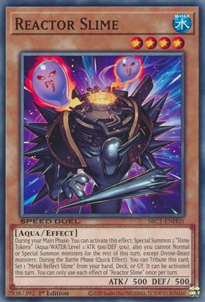 Reactor Slime (Common) (SBC1-ENH05) - Speed Duel: Streets of Battle City 1st Edition