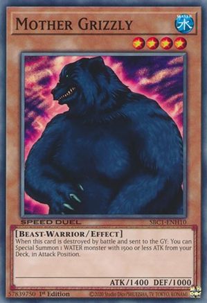 Mother Grizzly (Common) (SBC1-ENH10) - Speed Duel: Streets of Battle City 1st Edition