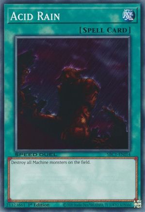 Acid Rain (Common) (SBC1-ENI14) - Speed Duel: Streets of Battle City 1st Edition