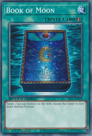 Book of Moon (Common) (SBC1-ENI28) - Speed Duel: Streets of Battle City 1st Edition