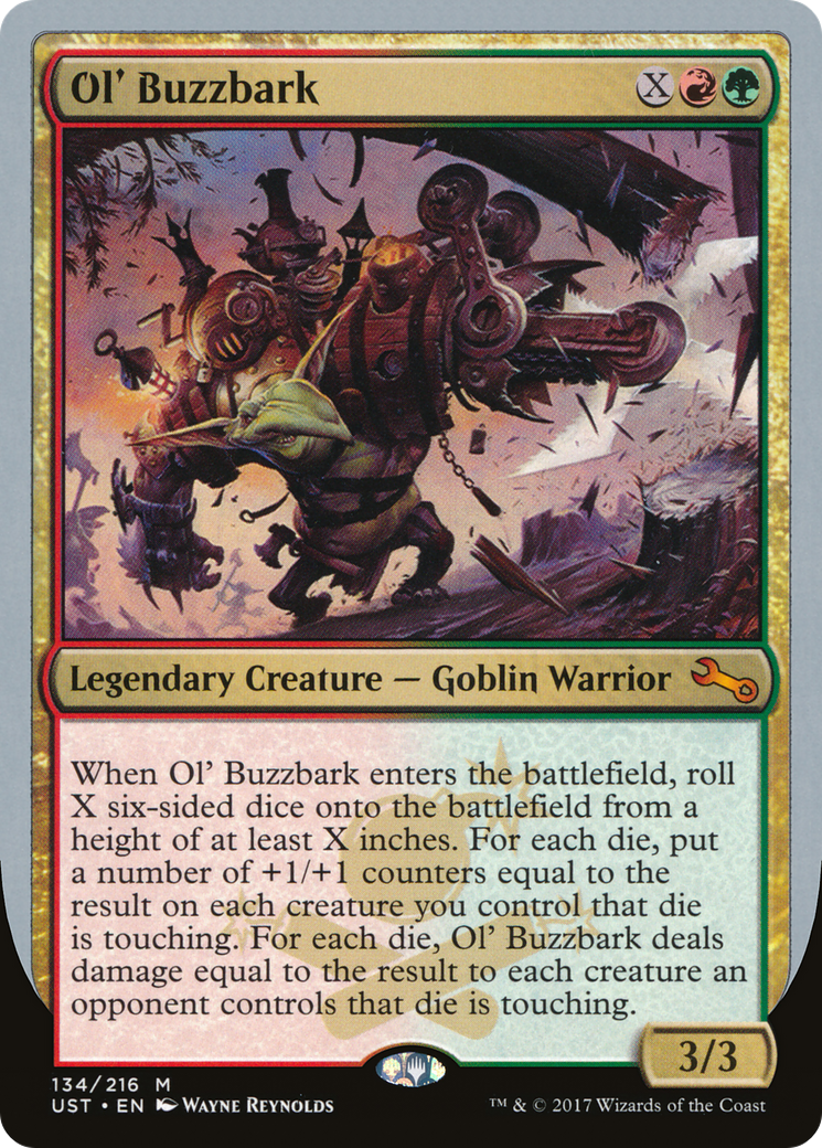 Ol' Buzzbark (UST-134) [Unstable] Foil