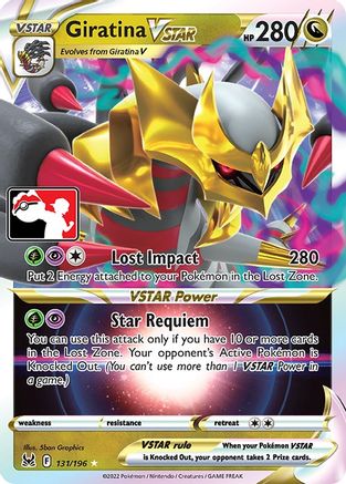 Giratina VSTAR (131/196) [Prize Pack Series Cards] Holofoil - Ultra Rare