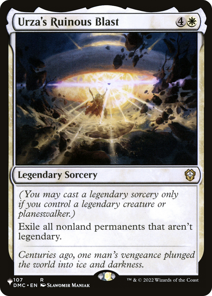 Urza's Ruinous Blast (LIST-107) [The List]