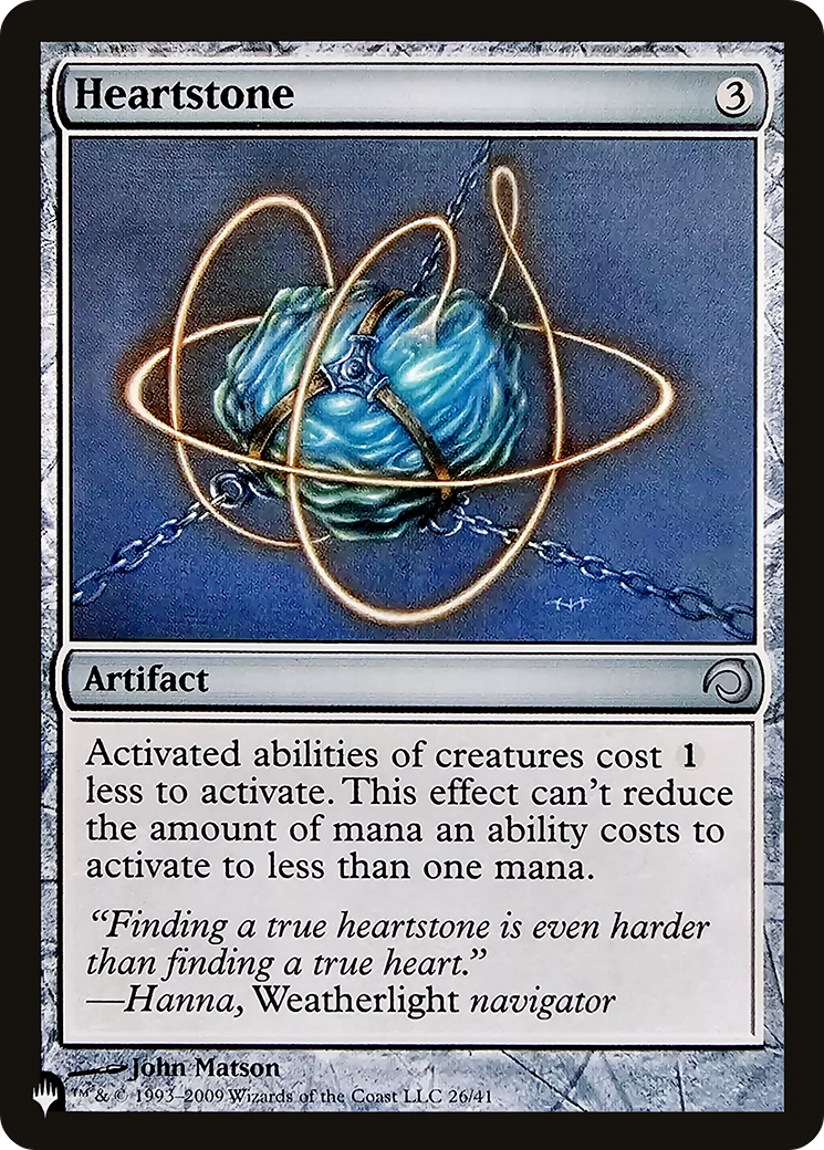 Heartstone (H09) (LIST-26/41) [The List]