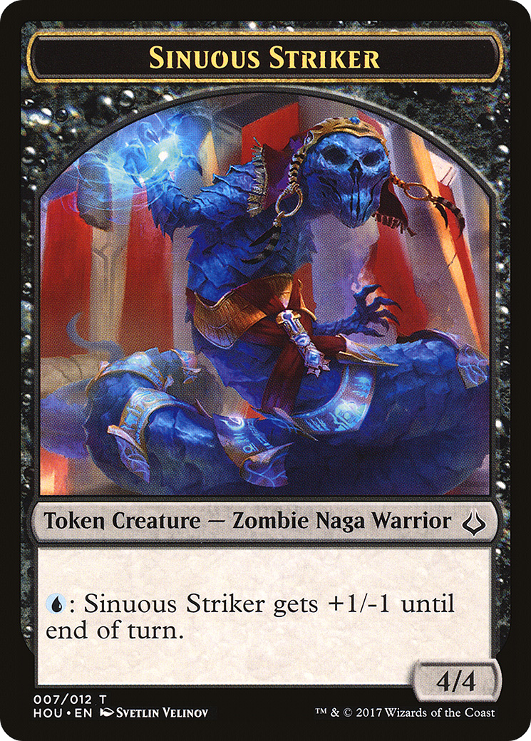Sinuous Striker Token (HOU-007) [Hour of Devastation Tokens]