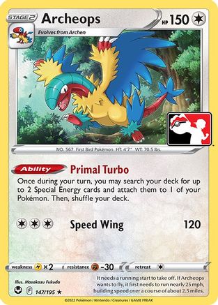 Archeops (147/195) [Prize Pack Series Cards] - Rare
