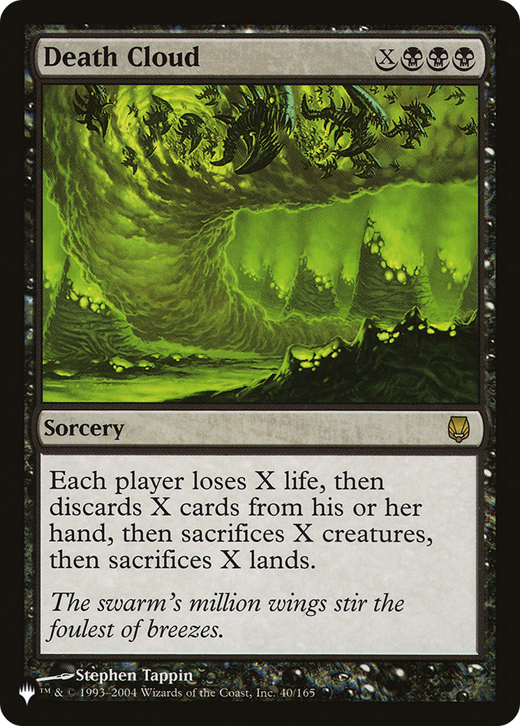 Death Cloud (LIST-40/165) [The List]