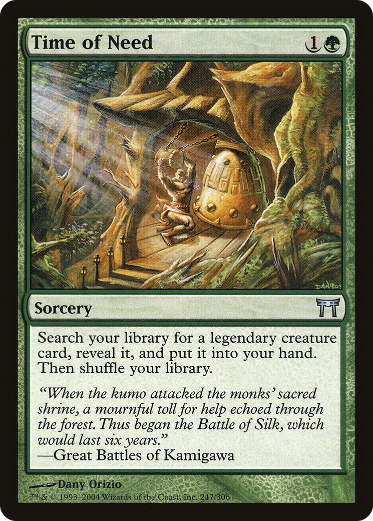 Time of Need (CHK-247) [Champions of Kamigawa] Foil