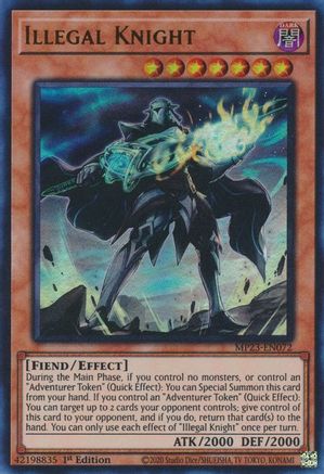 Illegal Knight (Ultra Rare) (MP23-EN072) - 25th Anniversary Tin: Dueling Heroes Mega Pack 1st Edition