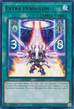 Extra Pendulum (Rare) (MP23-EN090) - 25th Anniversary Tin: Dueling Heroes Mega Pack 1st Edition