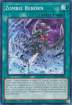 Zombie Reborn (Common) (MP23-EN098) - 25th Anniversary Tin: Dueling Heroes Mega Pack 1st Edition