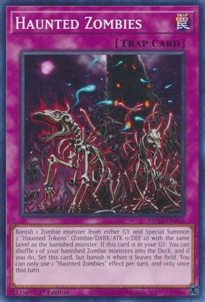 Haunted Zombies (Common) (MP23-EN106) - 25th Anniversary Tin: Dueling Heroes Mega Pack 1st Edition