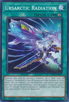 Ursarctic Radiation (Common) (MP23-EN031) - 25th Anniversary Tin: Dueling Heroes Mega Pack 1st Edition