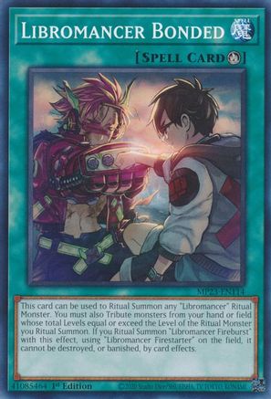 Libromancer Bonded (Common) (MP23-EN114) - 25th Anniversary Tin: Dueling Heroes Mega Pack 1st Edition