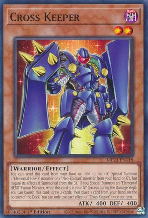 Cross Keeper (Common) (MP23-EN118) - 25th Anniversary Tin: Dueling Heroes Mega Pack 1st Edition
