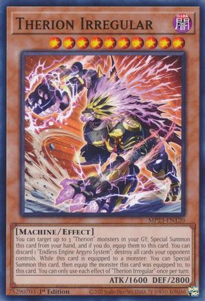Therion Irregular (Common) (MP23-EN120) - 25th Anniversary Tin: Dueling Heroes Mega Pack 1st Edition