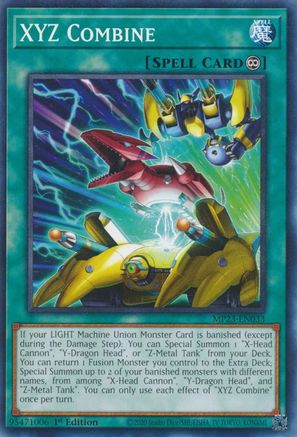 XYZ Combine (Common) (MP23-EN033) - 25th Anniversary Tin: Dueling Heroes Mega Pack 1st Edition