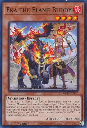 Eka the Flame Buddy (Common) (MP23-EN130) - 25th Anniversary Tin: Dueling Heroes Mega Pack 1st Edition