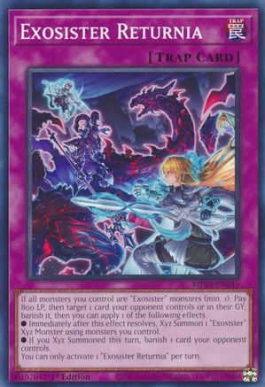 Exosister Returnia (Common) (MP23-EN145) - 25th Anniversary Tin: Dueling Heroes Mega Pack 1st Edition