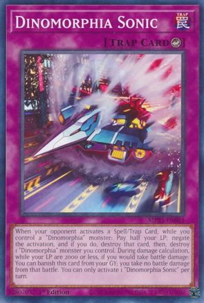 Dinomorphia Sonic (Common) (MP23-EN041) - 25th Anniversary Tin: Dueling Heroes Mega Pack 1st Edition