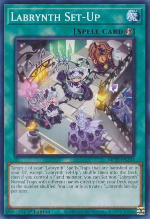 Labrynth Set-Up (Common) (MP23-EN234) - 25th Anniversary Tin: Dueling Heroes Mega Pack 1st Edition