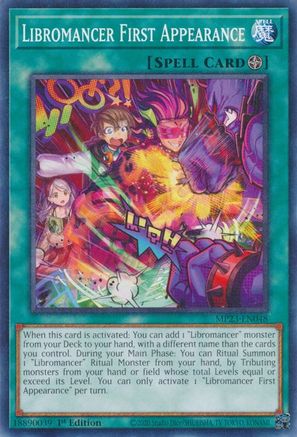 Libromancer First Appearance (Common) (MP23-EN048) - 25th Anniversary Tin: Dueling Heroes Mega Pack 1st Edition