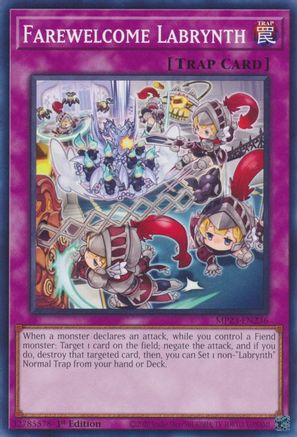 Farewelcome Labrynth (Common) (MP23-EN236) - 25th Anniversary Tin: Dueling Heroes Mega Pack 1st Edition