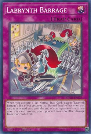 Labrynth Barrage (Common) (MP23-EN237) - 25th Anniversary Tin: Dueling Heroes Mega Pack 1st Edition