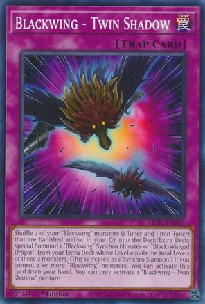 Blackwing - Twin Shadow (Common) (MP23-EN207) - 25th Anniversary Tin: Dueling Heroes Mega Pack 1st Edition