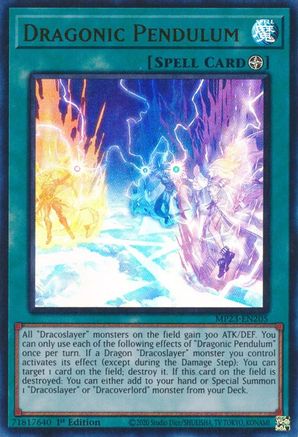 Dragonic Pendulum (Ultra Rare) (MP23-EN205) - 25th Anniversary Tin: Dueling Heroes Mega Pack 1st Edition