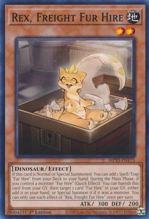 Rex, Freight Fur Hire (Common) (MP23-EN175) - 25th Anniversary Tin: Dueling Heroes Mega Pack 1st Edition