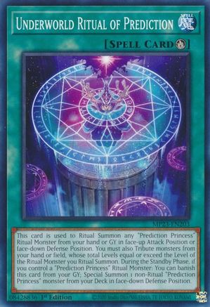 Underworld Ritual of Prediction (Common) (MP23-EN203) - 25th Anniversary Tin: Dueling Heroes Mega Pack 1st Edition