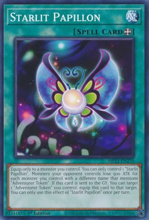 Starlit Papillon (Common) (MP23-EN270) - 25th Anniversary Tin: Dueling Heroes Mega Pack 1st Edition