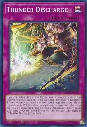 Thunder Discharge (Common) (MP23-EN272) - 25th Anniversary Tin: Dueling Heroes Mega Pack 1st Edition