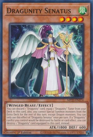 Dragunity Senatus (Common) (MP23-EN274) - 25th Anniversary Tin: Dueling Heroes Mega Pack 1st Edition