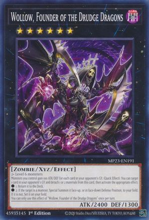 Wollow, Founder of the Drudge Dragons (Common) (MP23-EN191) - 25th Anniversary Tin: Dueling Heroes Mega Pack 1st Edition