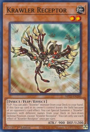 Krawler Receptor (Common) (MP23-EN280) - 25th Anniversary Tin: Dueling Heroes Mega Pack 1st Edition
