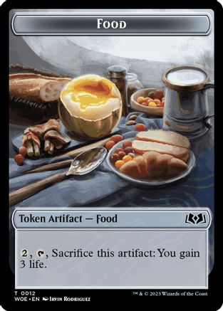 Food (0012) Token (WOE-012) [Wilds of Eldraine]