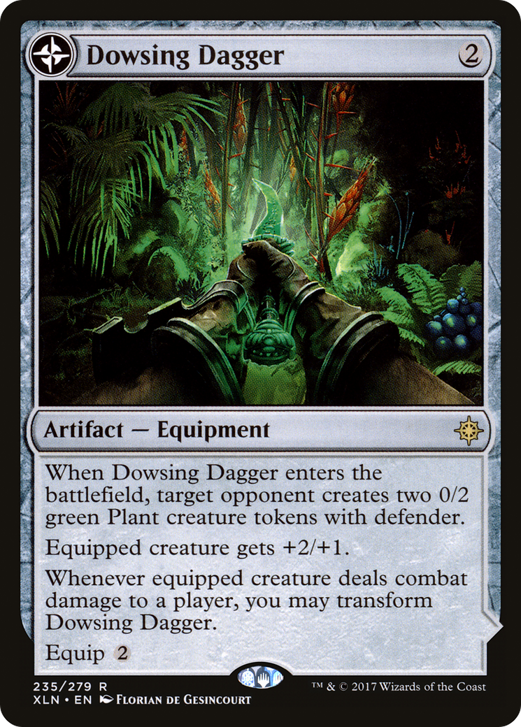 Dowsing Dagger (XLN-235) [Ixalan] Foil