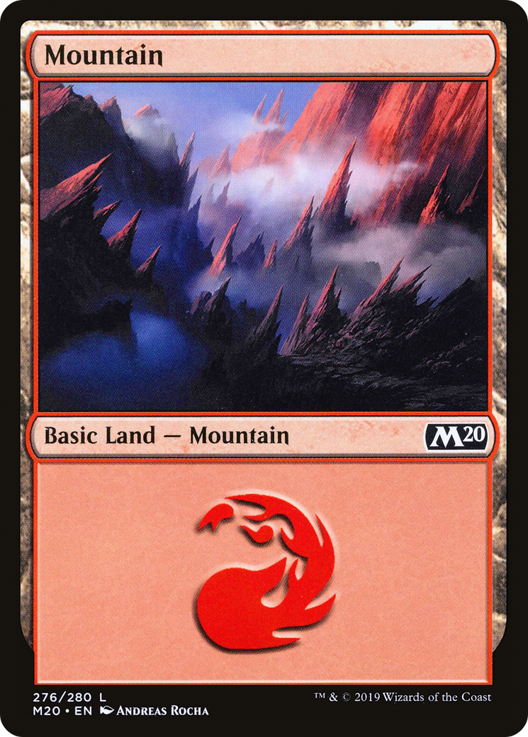 Mountain (M20-276) [Core Set 2020]