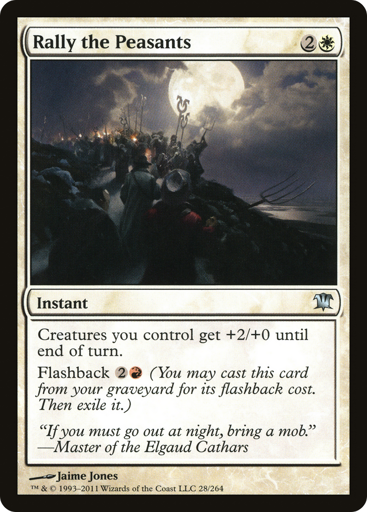 Rally the Peasants (ISD-028) [Innistrad]