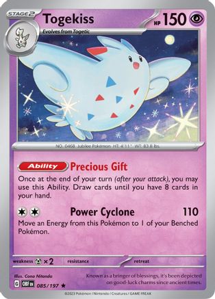 Togekiss (085/197) [Deck Exclusives] - Rare