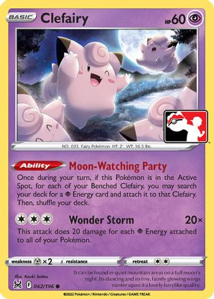 Clefairy (062/196) [Prize Pack Series Cards] - Common