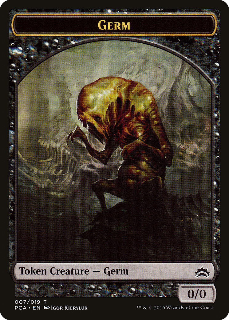 Germ // Goblin Double-Sided Token (PCA-7 // 11) [Planechase Anthology Tokens]