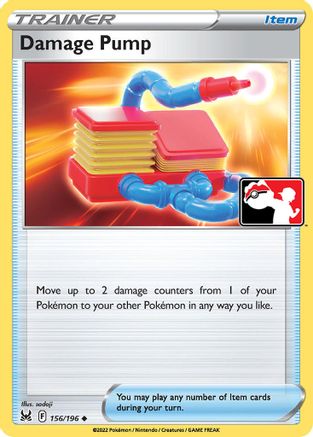 Damage Pump (156/196) [Prize Pack Series Cards] - Uncommon