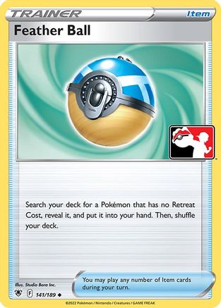 Feather Ball (141/189) [Prize Pack Series Cards] - Uncommon